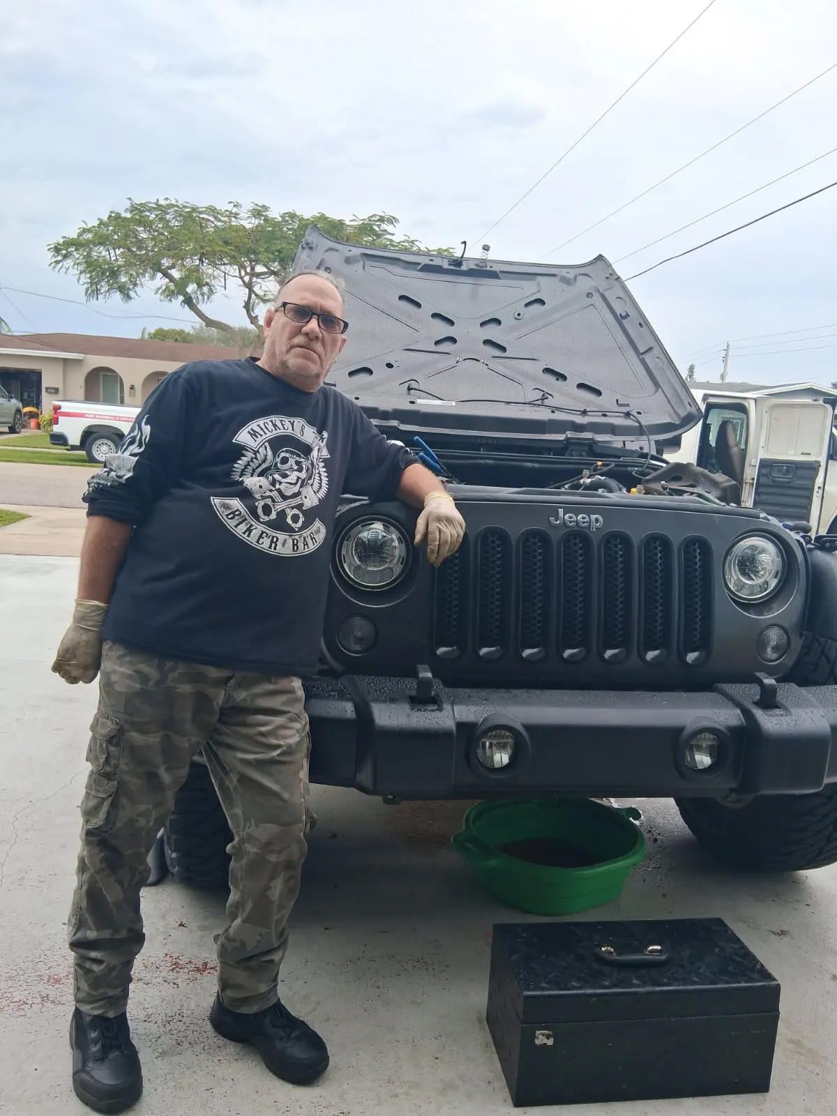 Mobile Mechanic Auto Repair — owner on a service call