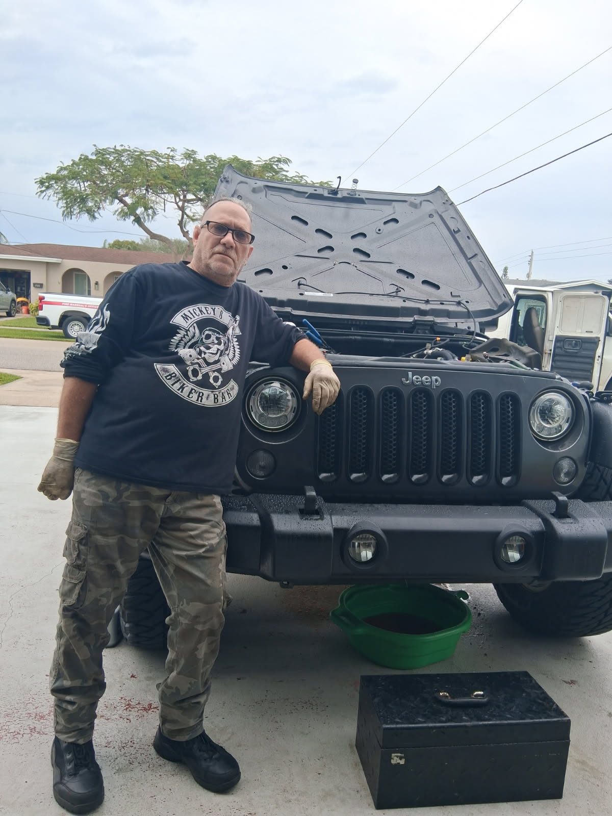 Mobile Mechanic Auto Repair — owner on a service call